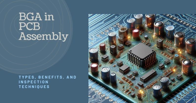 BGA in PCB Assembly: Types, benefits, and inspection techniques
