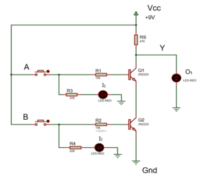 How to Build a NAND Gate with Transistor - CompileIoT