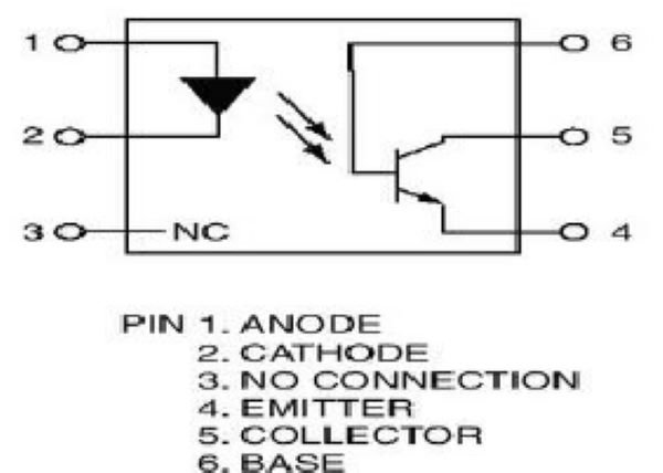 diagram of an optocoupler