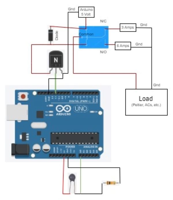 Current Switching Circuit Diagram