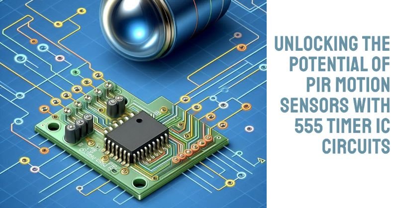 Unlocking the Potential of PIR Motion Sensors with 555 Timer IC Circuits