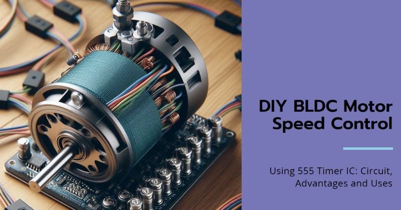 DIY BLDC Motor Speed Control Using 555 Timer IC