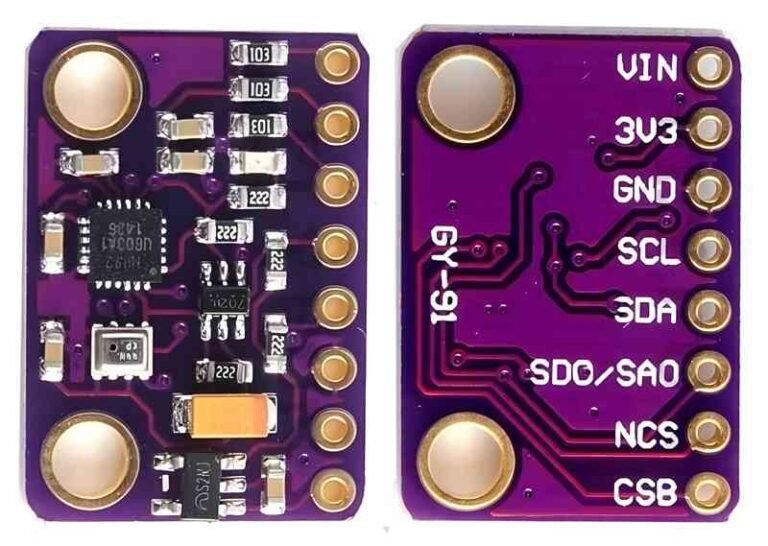 Gyroscope accelerometer Sensor