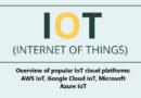 Overview of popular IoT cloud platforms: AWS IoT, Google Cloud IoT, Microsoft Azure IoT