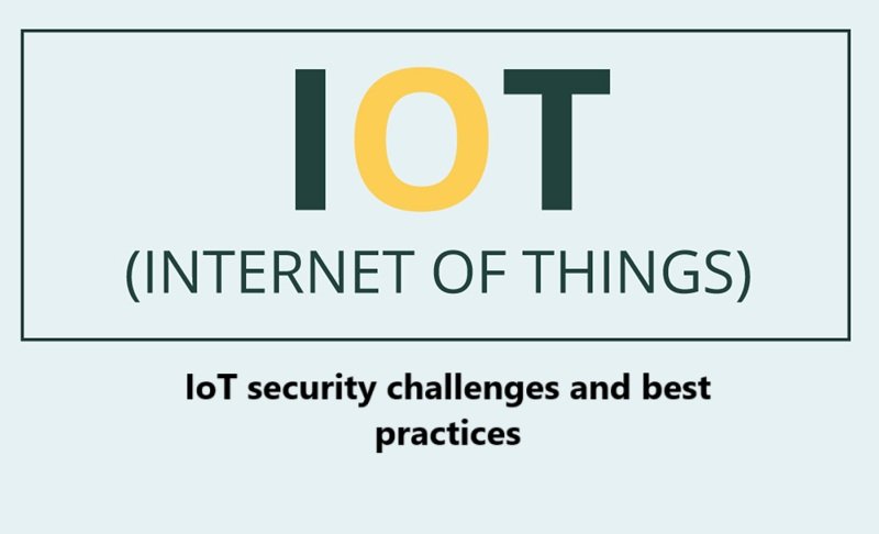 IoT security challenges and best practices