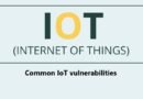 Common IoT vulnerabilities