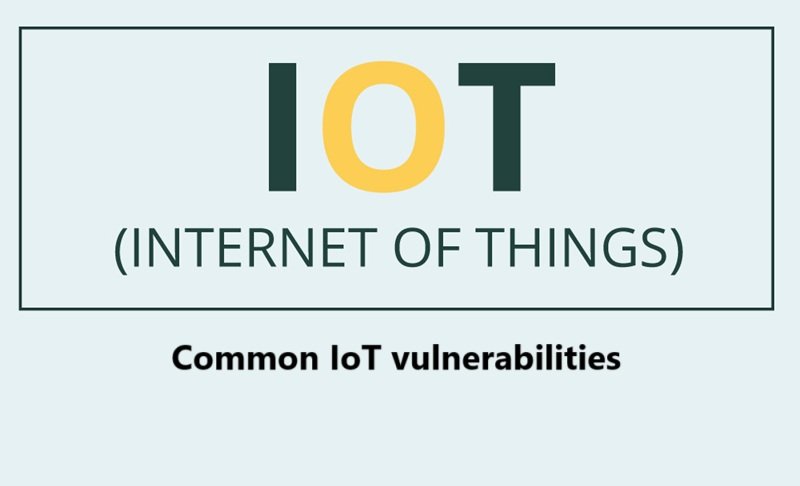 Common IoT vulnerabilities