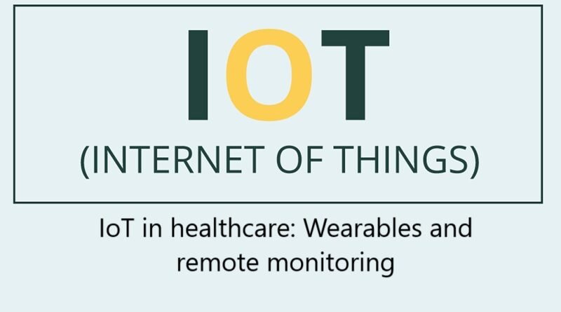 IoT in healthcare: Wearables and remote monitoring