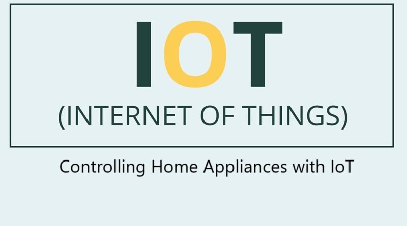 Controlling Home Appliances with IoT