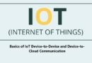 Basics of IoT Device-to-Device and Device-to-Cloud Communication