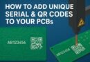 How to Add Unique Serial and QR Codes to Your PCBs with Laser Engraving