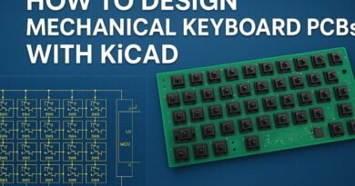 How to Design Mechanical Keyboard PCBs with KiCad: