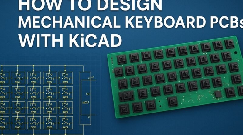 How to Design Mechanical Keyboard PCBs with KiCad: