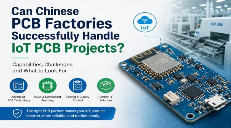 Can Chinese PCB Factories Successfully Handle IoT PCB Projects?