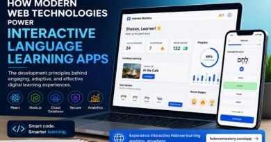 How Modern Web Technologies Power Interactive Language Learning Apps