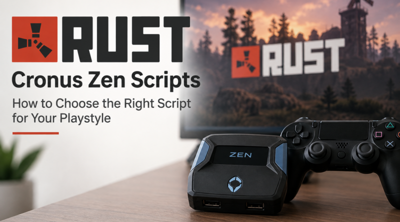 Rust Cronus Zen Scripts: What to Look for Before Choosing One